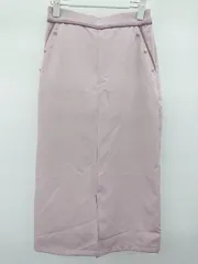 ◇ ◎ ●未使用● misch masch タグ付き ウエストゴム 膝下丈 タイト スカート サイズ1 ピンク系 レディース P  【1406180055769】