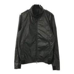 SHIPS JET BLUE ブラック シングルライダース M SHIPS JET BLUE(シップスジェットブルー) シングルライダース