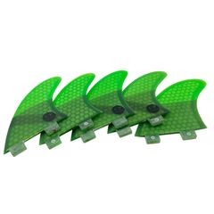 UPSURF サーフボードフィン Double Tabs K2.1サイズ 5枚セット サーフィン surfboard fins