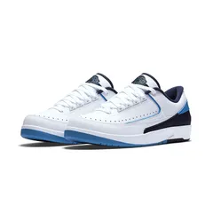 新品未使用 27.5cm AIR JORDAN 2 RETRO LOW WHITE/UNIVERSITY BLUE エアジョーダン2 レトロ ロー