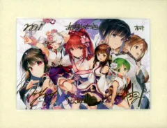 大アクアプラス祭　寄せ書き直筆サイン入り A4キャラファインフォリオ 大アクアプラス祭 30th Anniversary A4キャラファインフォリオ