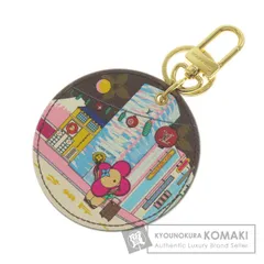 LOUIS VUITTON ルイヴィトン M00881 ポルトクレ・イリュストレ ヴィヴィエンヌ キーホルダー モノグラムキャンバス レディース