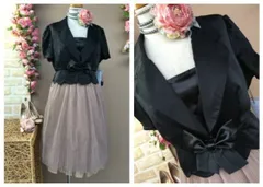PA5★ 新品9号結婚式 謝恩会 卒業式 レース パーティドレス