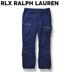 C7 ラルフローレン　パンツ　紺　ジップ　パラシュート　カーゴ　サスペンダー 2025年最新】ラルフローレンパラシュートパンツの人気アイテム - メルカリ