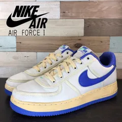 NIKE AIR FORCE 1 07 ナイキ エア フォース 1 07 ホワイト ブルー クリーム 27cm U11894 FJ5440-133