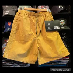 FIRST DOWN USA コジーショーツ ナイロンタスラン | COZY SHORTS TASLAN NYLON WHEAT Mサイズ