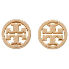 トリーバーチ TORY BURCH ピアス レディース ダブルT ロゴ ミラー サークル スタッド ローズゴールド アクセサリー 11165518 652 / 26222 652