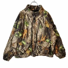 USA製mossyoak80s~90sリアルツリーカモボンバージャケット迷彩短丈 古着 90s USA製 Black Mountain Mossy Oak リアルツリー カモ