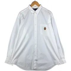 古着 ラルフローレン Ralph Lauren POLO by Ralph Lauren 長袖 コットンシャツ メンズXL相当/eaa592721