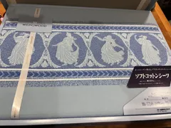 西川産業株式会社 ソルトコットンシーツ ウェッジウッド Wedgwood 140×240cm