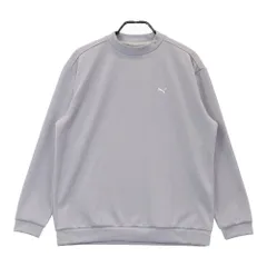 サイズ：L PUMA GOLF プーマゴルフ 2024年モデル ハイネック 長袖Tシャツ  グレー系 [240101522463] ゴルフウェア メンズ ストスト