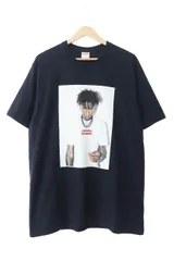 シュプリーム SUPREME 23AW NBA Youngboy Tee ヤングボーイ フォト プリント 半袖 Tシャツ L 紺 ネイビー ブランド古着ベクトル 中古☆AA★240830のサムネイル