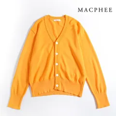 234t*美品トゥモローランド マカフィー ドライコットン Vネックカーディガン