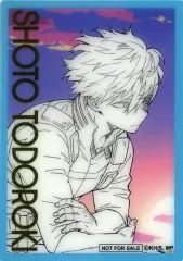 【中古】キャラカード 轟焦凍(線画ver.) クリアカード Twilight 「僕のヒーローアカデミア ヒーロープラザ 2024」 お買上げプレゼントA 第2弾特典