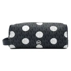 マイケルコース ポーチ MICHAEL KORS TRRAVEL MKシグネチャー ポルカドット トラベルキット 35S5STFN2N NAVY レディース