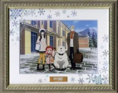 【中古】原画イラストボード 付属品付)劇場版 SPY×FAMILY CODE： White ローソンアプリくじジャンボ 額縁入り オリジナル描き下ろしイラスト