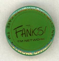 非売品FC限定バッジ】TMNETWORK FANKS小室哲哉宇都宮隆木根尚登 - メルカリ
