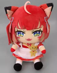 【中古】ぬいぐるみ 赤見かるび(ニヤリ顔) おすわりぬいぐるみ 「バーチャルyoutuber」 GiGO限定