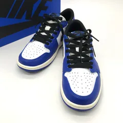 Nike スニーカー Air Jordan 1 Retro Low OG CZ0790-140 箱 タグ エアジョーダン1 レトロ ロー OG ゲームロイヤル 26cm ナイキ 靴 B13413◆