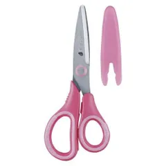 レイメイ藤井 コドモハサミ 右手用 ピンク SHM407Pのサムネイル