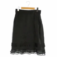 VALENTINO*ヴァレンチノ　レースフリルスカート　イタリア製　膝丈　6 VALENTINO*ヴァレンチノ レースフリルスカート イタリア製 膝丈 6