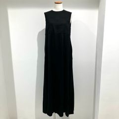 ヨウジ ヤマモト プリュスノアール YOHJI YAMAMOTO +NOIR シルク花刺繍レース ロングワンピース 黒 3サイズ