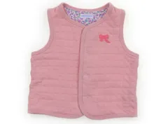 【ミキハウス/mikiHOUSE】ベビーベスト 70サイズ 女の子【子供服・ベビー服】（1497974）