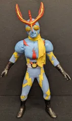 イナズマン☆バンダイ☆ソフビ☆フィギュア☆当時物☆昭和レトロ