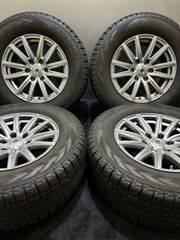 ★265/65R17 YOKOHAMA/ice GUARD G075 20年製 SEIN 17インチ 7.5J +25 139.7 6H スタッドレス 4本 ランクル プラド サーフ (1-G921)