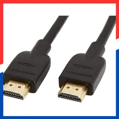 【人気商品】2本セット(タイプAオス 0.9m ARC対応 - 4K ハイスピード ケーブル タイプAオス)ブラック HDMI ベーシック