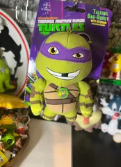 ミュータントタートルズ トーキング プラッシュ キーチェーン ドナテロ
