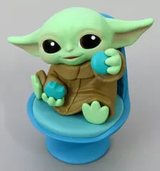 【中古】トレーディングフィギュア Grogu Eats Cookies 「POPMART スター・ウォーズ マンダロリアン シリーズ」