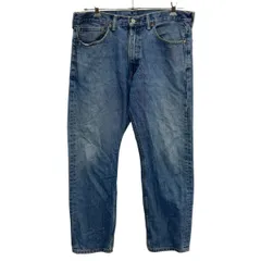Levi's 505 デニムパンツ W36 インディゴブルー リーバイス ジップアップ メキシコ製 コットン100% ジーンズ 2509-566