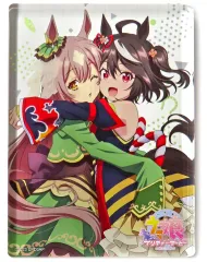 【中古】アクリルスタンド・アクリルパネル キタサンブラック＆サトノダイヤモンド アクリルブロック 「ウマ娘 プリティーダービー Season 3」