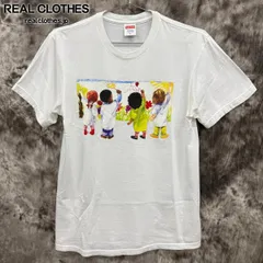Supreme プリントTシャツ ホワイト KIDS 40oz XL 409799961.jpg?1525671587