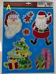 USA直輸入品　クリスマスステッカーシート