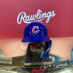 【新品未使用】超限定‼️ローリングス MACH PRO MLB選手用　ヘルメット（シカゴカブス）⭐️鈴木誠也選手直筆サイン色紙付き