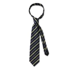 GUCCI グッチ レジメンタル ストライプ ネクタイ ネイビー シルク ワイドタイ ビジネス メンズ スーツ イタリア製