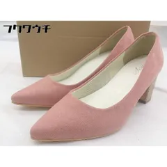◇ ◎ SESTO セスト ポインテッドトゥ ヒール パンプス サイズ24.5 ピンク レディース  【中古】 【1108170007276】