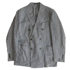 【美品】L.B.M 1911 ダブルブレストジャケット サイズ48 GLORYGUY & Cachette｜春レザーの吉報とともにご案内するのは