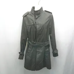 ◇ ◎ UNITED ARROWS フロントボタン 無地 オフィスウエア 長袖 コート サイズM ダークグリーン メンズ E 【1307260036213】のサムネイル