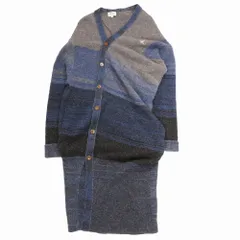 希少 美品 ヴィヴィアンウエストウッドマン オーブ フロントロング カーディガン Vivienne Westwood - 希少 美品 ヴィヴィアンウエストウッドマン