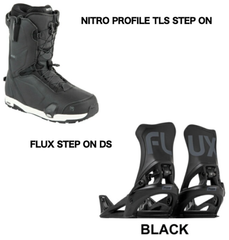 セット価格　NITRO PROFILE TLS StepOn FLUX DS STEP ON
