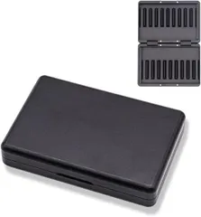 【在庫処分】Votabell ヒートスティックケース イルマ i/イルマ i ワン/イルマ i プライム/ILUMA ONE/ILUMA/ILUMA PRIMEに適合する（アルミ合金製 20本入れ可能 潰れ対策 ブラック）