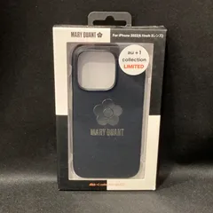 【未使用品】MARY QUANT　マリークワント　iphone14proケース　デイジー　プレーティングバックケース 24-2