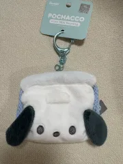 サンリオ ポチャッコ ミニ 巾着 サンダル ポーチ キーホルダー ぬいぐるみ バッグホルダー