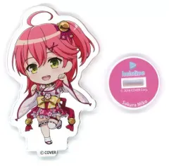 【中古】アクリルスタンド・アクリルパネル さくらみこ ねんどろいどぷらす アクリルスタンド 「バーチャルYouTuber ホロライブ」