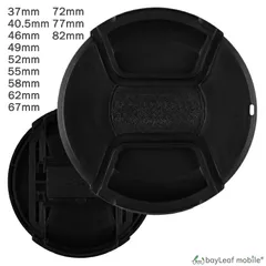 カメラ レンズキャップ 37mm 40.5mm 46mm 49mm 52mm 55mm 汎用 ニコン キャノン ソニー オリンパス タムロン シグマ スナップオン 一眼レフ デジタルカメラ コンデジ
