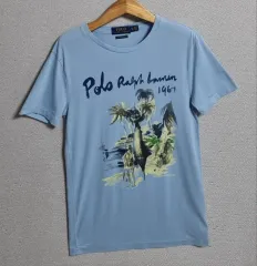 XS ( 44 ) POLO RALPH LAUREN(ポロラルフローレン) ライトブルー 半袖T