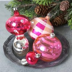 希少】ポーランド買付 アンティーク クリスマスオーナメント 吹き